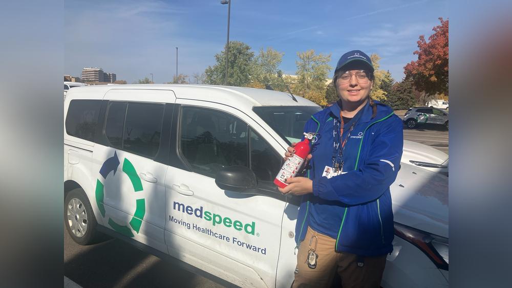MedSpeeder’s Quick Thinking Stops a Fire